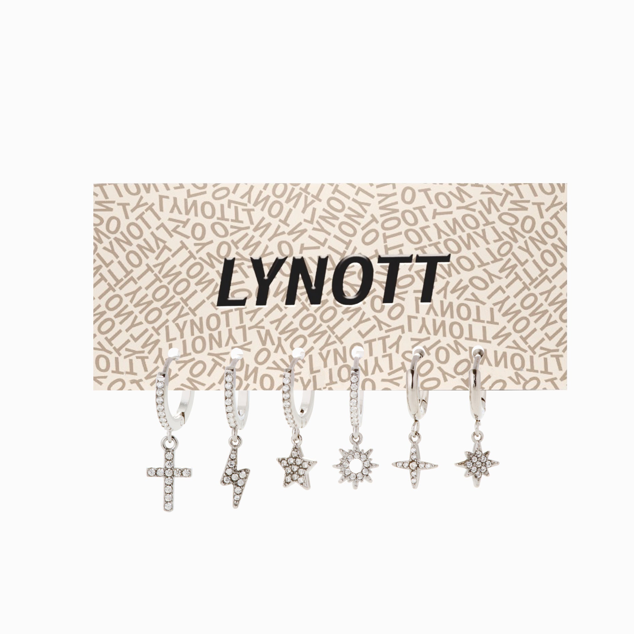 COSMIC WONDER HUGGIE 5 PIECE EARRING SET