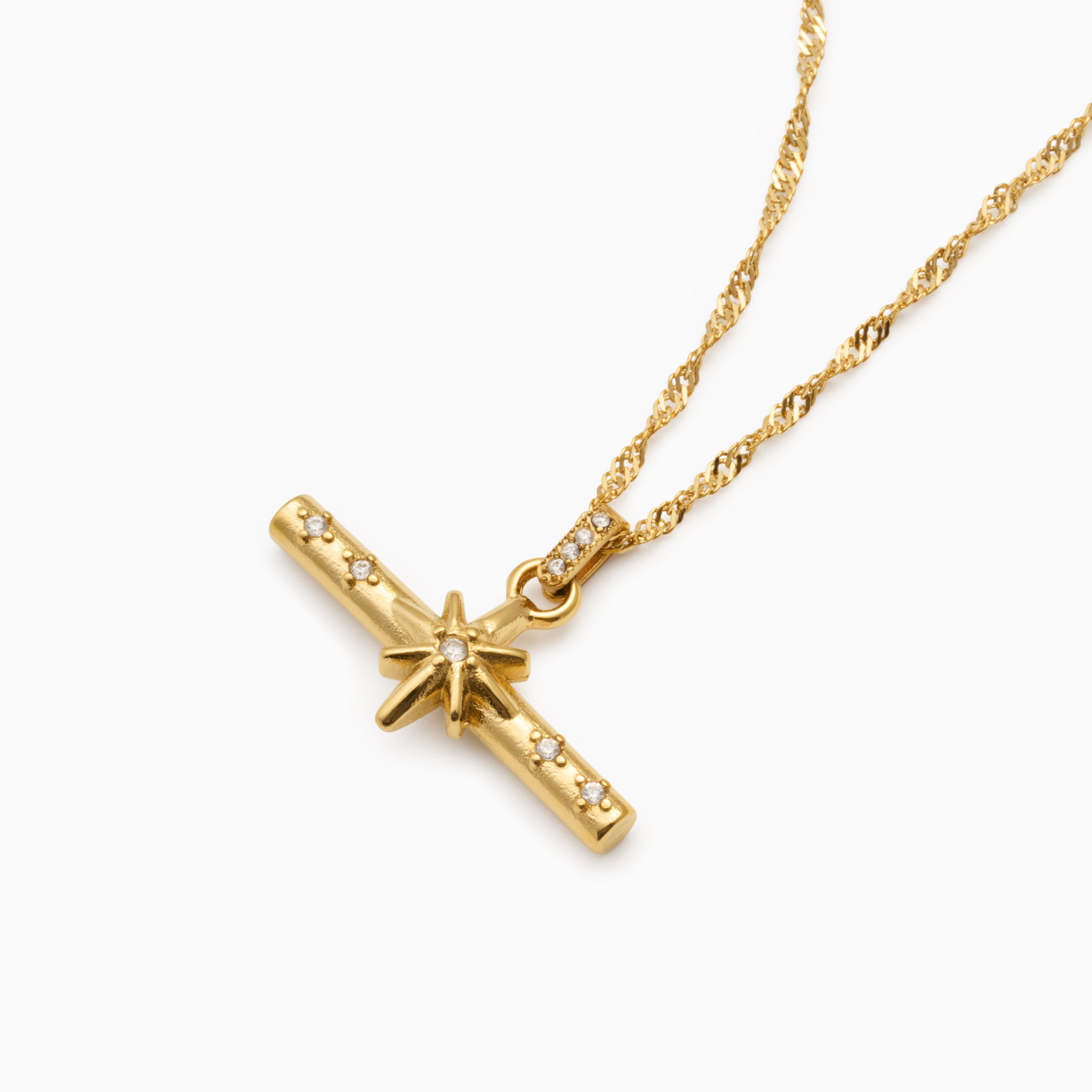 BEYOND THE STARS T BAR NECKLACE