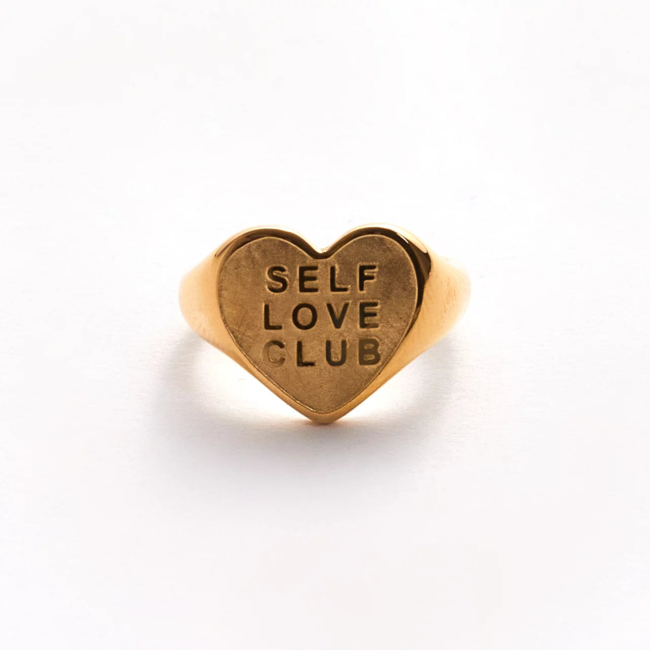 SELF LOVE CLUB RING GOLD