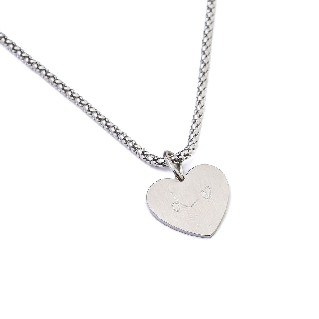 HEART CORN CHAIN NECKLACE