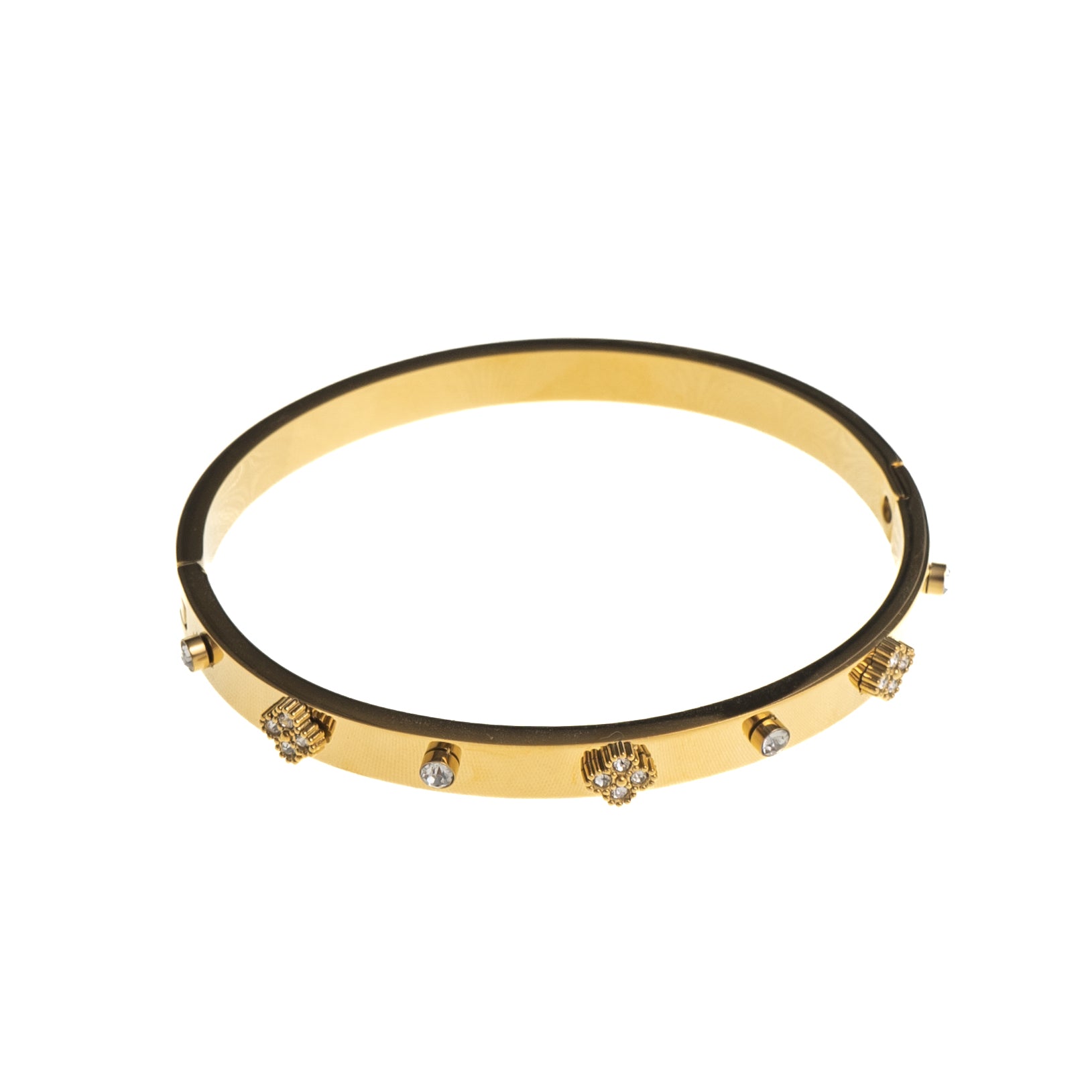 CLUSTER CLOVER BANGLE
